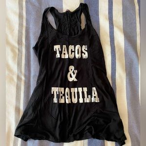 Tacos & Tequila tank top